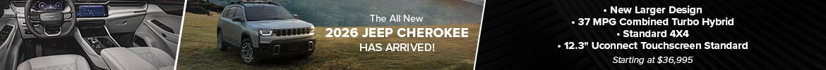 The All-New 2026 Jeep Cherokee has arrived!